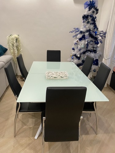 Tavolo allungabile vetro - tavolo,