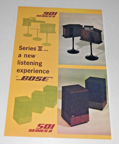 Bose 901 501 ii poster - ii,