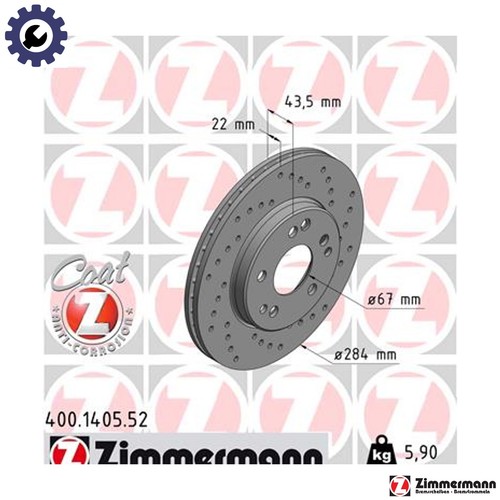 Dischi freno 400 1405 - dischi, per