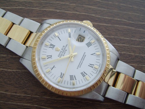 Rolex date acciaio oro - rolex,
