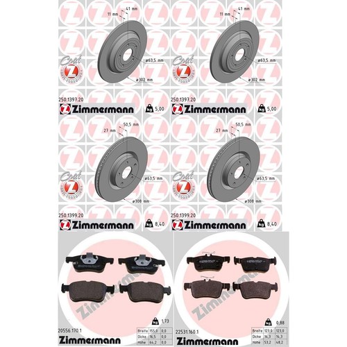 Zimmermann dischi freno - , +