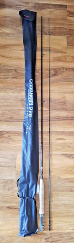 Canna pesca mosca 9 - 9, piedi