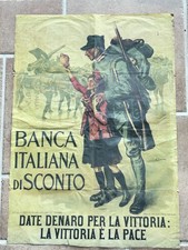 VECCHIO MANIFESTO BANCA
