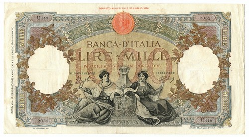 1000 lire capranesi - 1000,