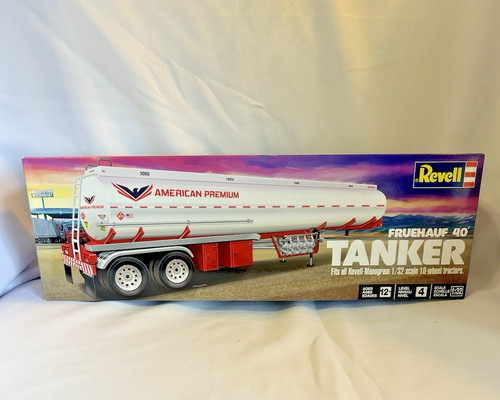 Revell fruehauf tanker - fruehauf, 40'