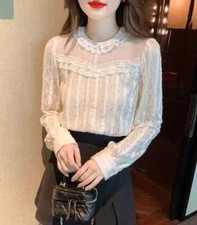 Camicia Maglia Blusa Donna