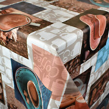 Tovaglia di Tela Cerata Caffè