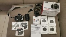 Canon EOS 1100D + Obiettivo 18-55 confezione originale con accessori