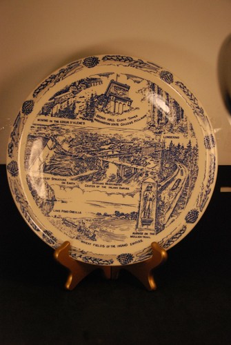 Piatto commemorativo pullman - piatto,