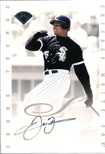 Frank thomas autografo - frank, firmato