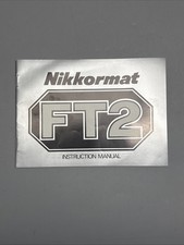 Nikkormat FT2 Manuale