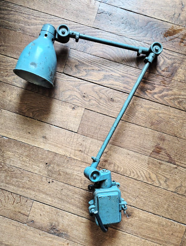 Lampe atelier points style - lampe,