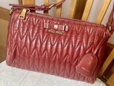 borsa a tracolla miu miu rossa moda donna