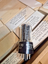 10x TUBES 5W4GT NU NATIONAL ELECTRONICS U51 VT97 CV503 NIB BLACK PLATE (AKA 5Y3)