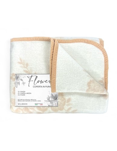 Coperta flower 100 pura - 100%,