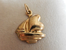 Ciondolo Veliero Argento Dorato 925