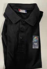 Maglietta Polo  T-shirt Arbitro Atleta Fiba Medium Clique Nero