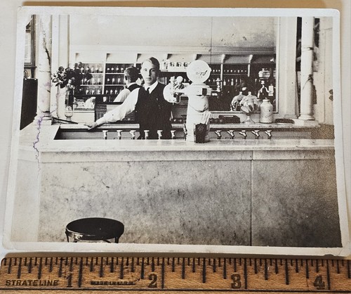 C1915 candy shop soda fountain - candy,
