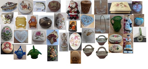 Trinket scatole gioielli - scatole,