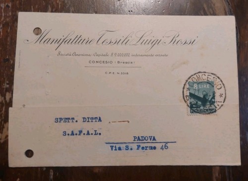 Cartolina epoca brescia - cartolina, d'epoca