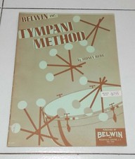 TYMPANI METHOD by Sidney Berg - Belwin 1953 METODO TIMPANI Guida Percussion