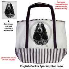 Canvas Tote - Blue Roan