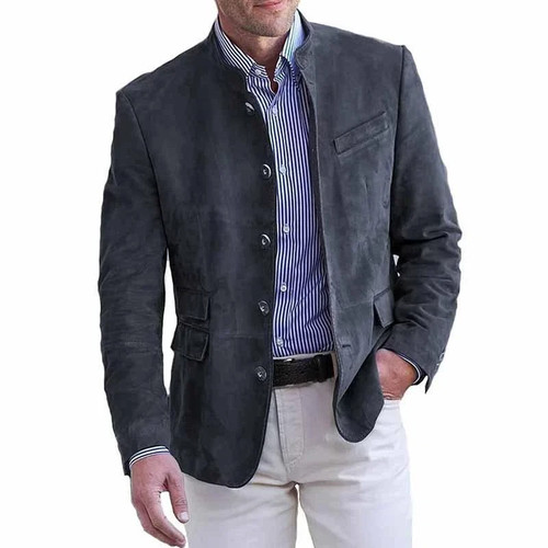 Blazer bavarese vera pelle - blazer,