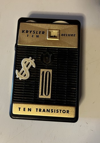 Radio epoca krysler ten - radio, d'epoca