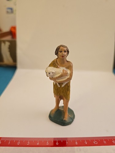 Personaggio presepe vintage - personaggio,