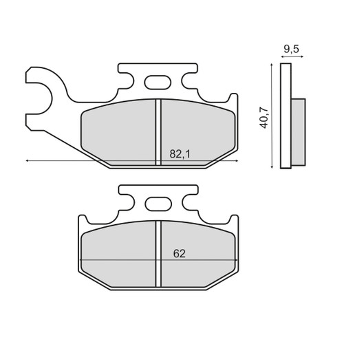 Pastiglie freno sinter tech - pastiglie, sinter-tech