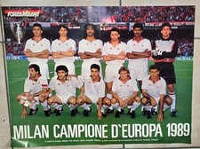 1989 POSTER MILAN CAMPIONE