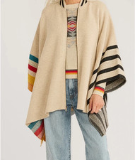 NUOVO Pendleton Poncho donna