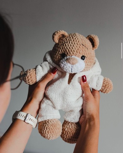 Amigurumi teddy bear crochet - teddy,