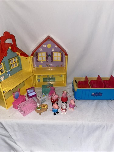 Peppa pig casa bus play - pig, e