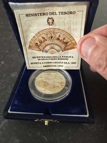 500 lire argento 1992 - 500,