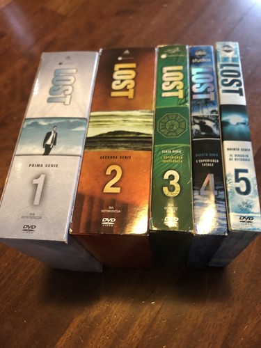 Cofanetto lost 4 - cofanetto, 1-2-3-4-5
