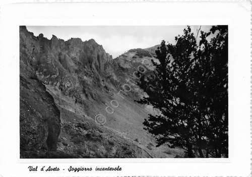 Cartolina val aveto chiappa - cartolina,