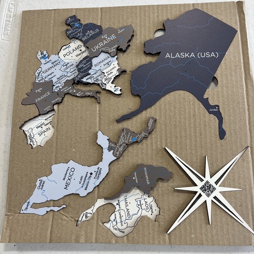 Mappa del mondo - mappa,