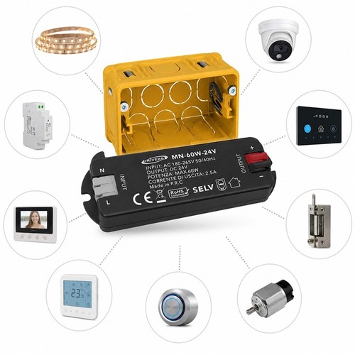 Alimentatore 24v 60w - dc,