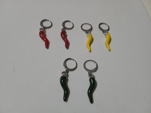 Orecchini cerchietto colore