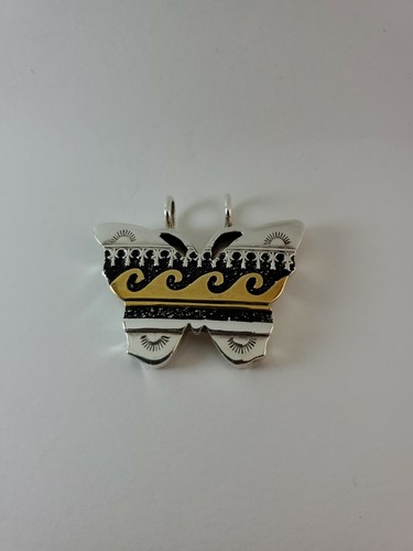 Farfalla oro 12k argento - 12k, e