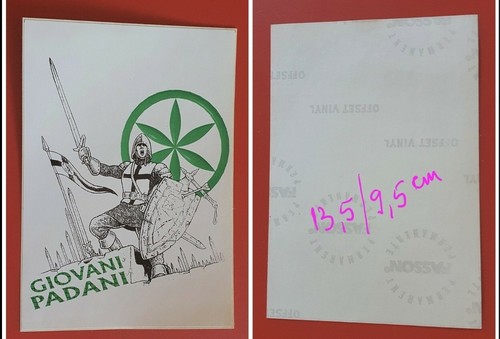 Adesivo lega nord - lega, sticker