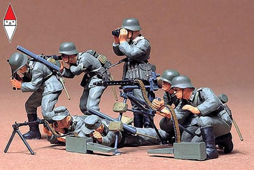 Tamiya german machine gun - machine,
