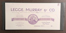 1900's Legge, Murray & Co
