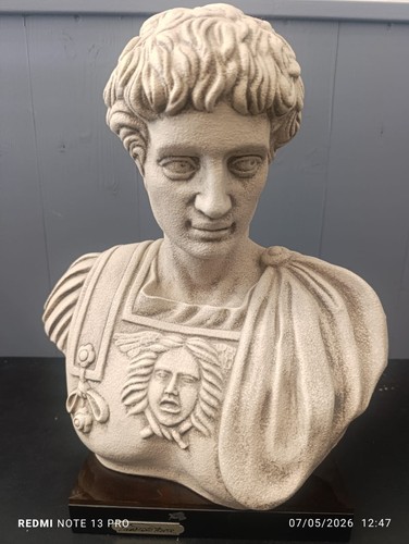 Busto imperatore romano - imperatore, in