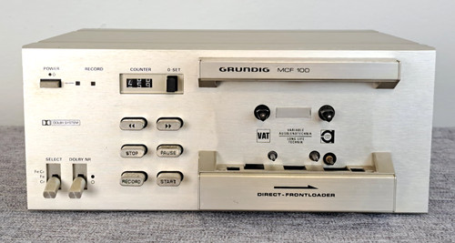 Grundig mcf 100 tapedeck - grundig,