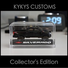 KYKYS Collector's Edition - Hot Wheels Chevy Silverado Trail Boss in Nero