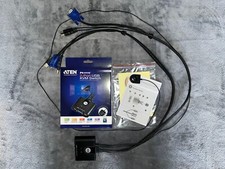 ATEN PETITE 2-port USB KVM switch Audio Video