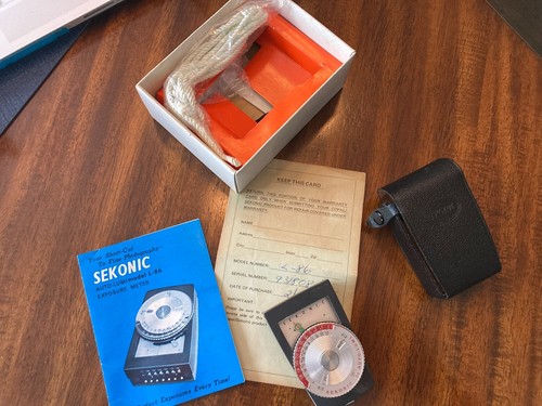 Esposimetro automatico sekonic - automatico,