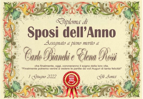 Diploma attestato certificato - attestato,